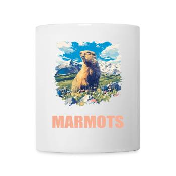Marmottes Marmottes - Mug blanc - blanc - Devant