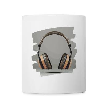 Headphones - Mug - white - Front