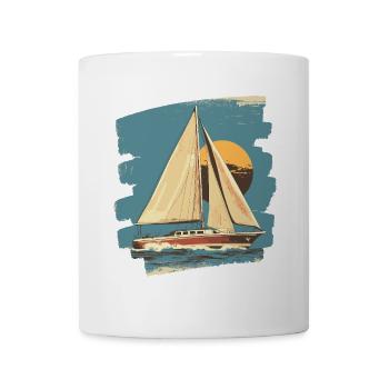 Sailboat - Mug - white - Front