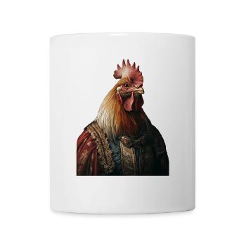 Huhn - Tasse - Weiß - Vorne