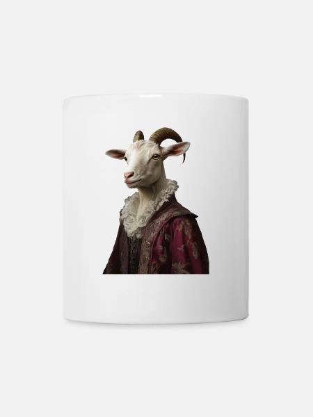 Ziege - Tasse - Weiß