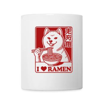 Amour des nouilles japonaises streetwear kawaii ramen - Mug blanc - blanc - Devant