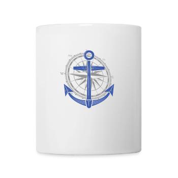 3 Capitaine Sailor Windrose - Mug blanc - blanc - Devant