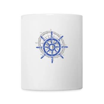 4 Capitaine Sailor Windrose - Mug blanc - blanc - Devant