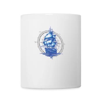 6 Capitaine Sailor Windrose - Mug blanc - blanc - Devant