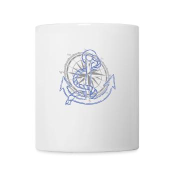2 Capitaine Sailor Windrose - Mug blanc - blanc - Devant