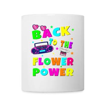 Retro Party 80s 70s 90s Music Festival Gift - Mug - white - Front
