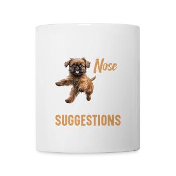 I follow my nose, not your suggestions - Mug - white - Front