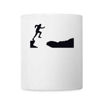 Trail Runner Cross Trail Mountain Runner - Mug - white - Front
