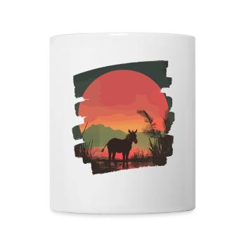 Esel - Tasse - Weiß - Vorne