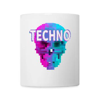 Techno House Party EDM Festival Goa Electro Rave - Tasse - Weiß - Vorne