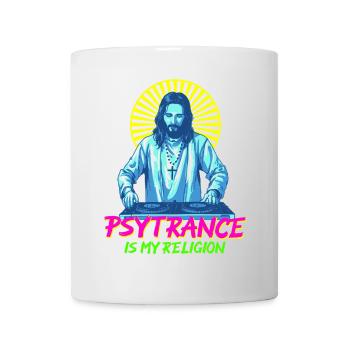 Techno House Party EDM Festival Goa Rave Psytrance - Tasse - Weiß - Vorne