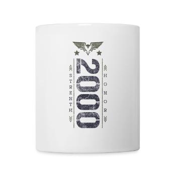 Edition Limitée 2000 Anniversaire Force et Honneur - Mug blanc - blanc - Devant
