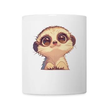 Meerkat Erdmännchen - Tasse - Weiß - Vorne