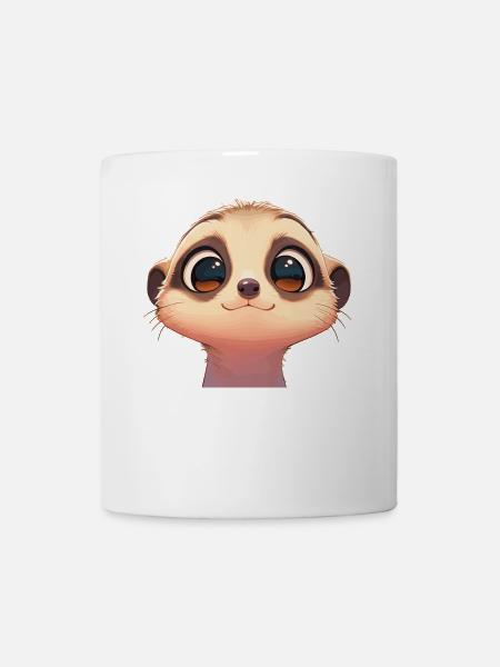 Meerkat Erdmännchen - Tasse - Weiß