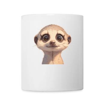 Meerkat Erdmännchen - Tasse - Weiß - Vorne