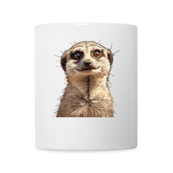 Meerkat Erdmännchen - Tasse - Weiß - Vorne