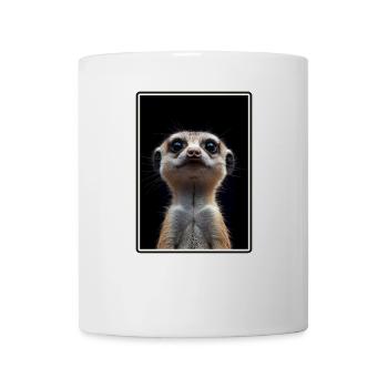 Meerkat Erdmännchen - Tasse - Weiß - Vorne