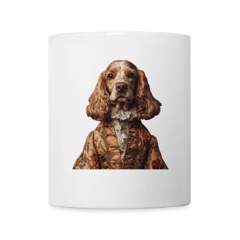 Cocker Spaniel - Tasse - Weiß - Vorne