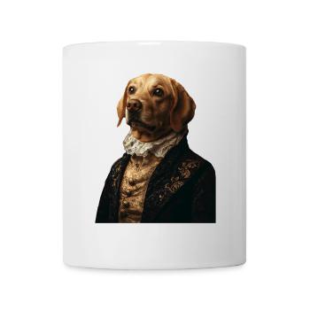 Labrador Retriever - Tasse - Weiß - Vorne