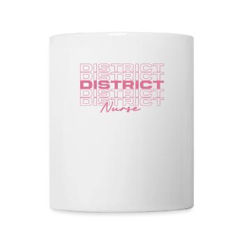 Infirmière de district Infirmières médicales élégantes - Mug blanc - blanc - Devant