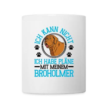 Plans Broholmer avec mon Broholmer - Mug blanc - blanc - Devant