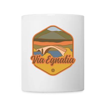 Via Egnatia - Balkans - Tasse - Weiß - Vorne