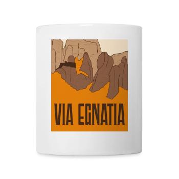 Via Egnatia - Balkans - Tasse - Weiß - Vorne