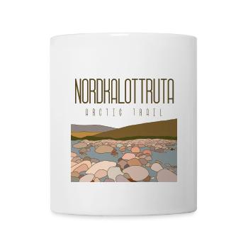Nordkalottruta - Arctic Trail - Mug - white - Front