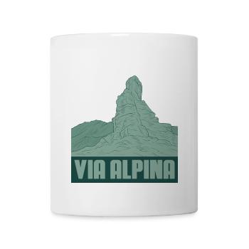 Via Alpina - Mug - white - Front