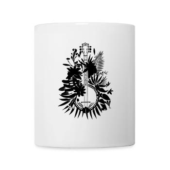 Cartoon Banjo - Mug - white - Front