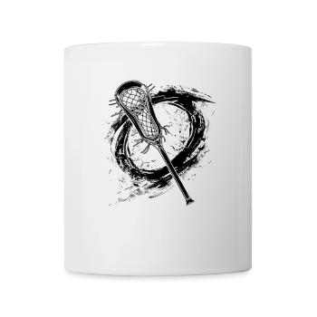 Lacrosse Sticks - Mug - white - Front