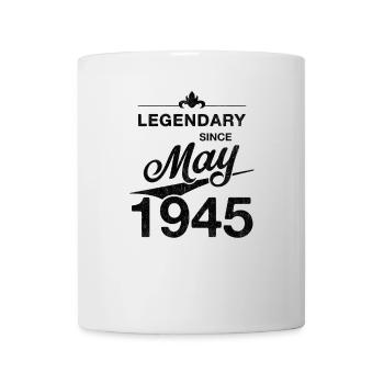 80th Birthday Legendary since May 1945 Volume 45 - Mug - white - Front