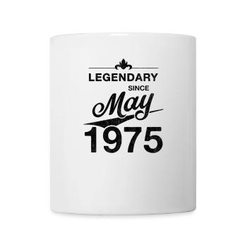 50th Birthday Legendary since May 1975 Volume 75 - Mug - white - Front