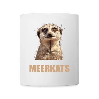 Meerkat Erdmännchen - Tasse - Weiß - Vorne