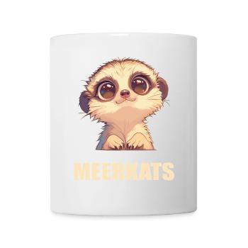 Meerkat Erdmännchen - Tasse - Weiß - Vorne