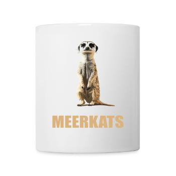 Meerkat Erdmännchen - Tasse - Weiß - Vorne