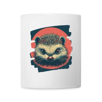 Igel - Tasse - Weiß - Vorne