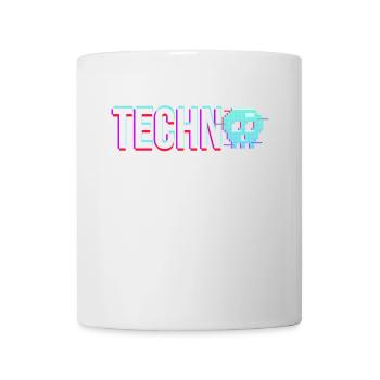 Techno House Party EDM Festival Goa Electro Rave - Mug blanc - blanc - Devant