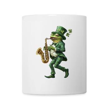 Frosch - Tasse - Weiß - Vorne