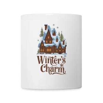 Winterzauber Chalet - Tasse - Weiß - Vorne