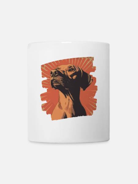 Rhodesian Ridgeback - Tasse - Weiß