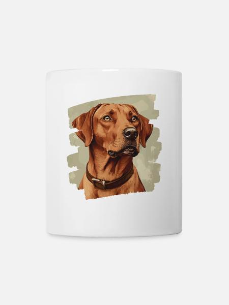 Rhodesian Ridgeback - Tasse - Weiß
