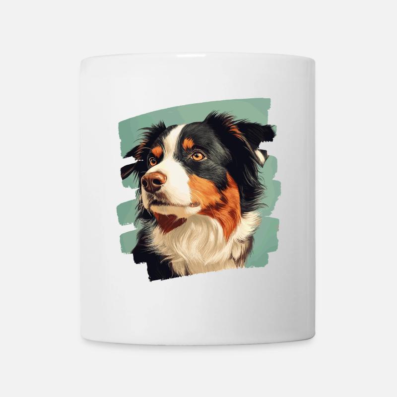 Berger australien - Mug blanc - blanc