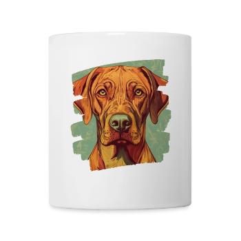 Rhodesian Ridgeback - Tasse - Weiß - Vorne