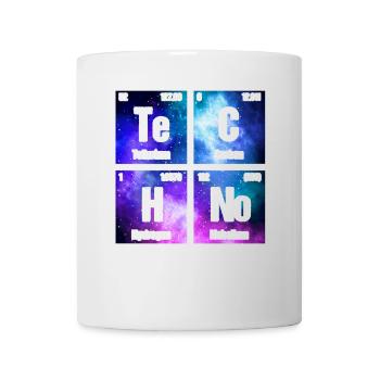 Techno House Party EDM Festival Goa Electro Rave - Mug blanc - blanc - Devant
