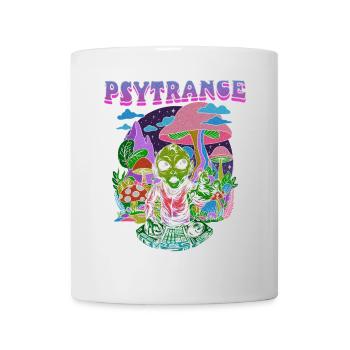 Techno House Party EDM Festival Goa Rave Psytrance - Tasse - Weiß - Vorne