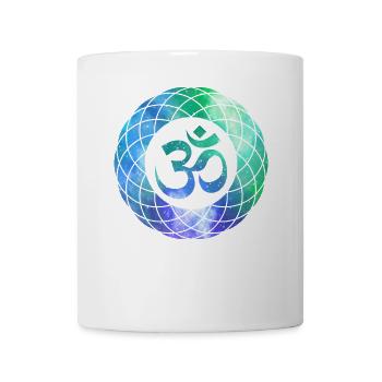 Ohm Tree Spiritual Yoga Meditation & Energy - Mug - white - Front