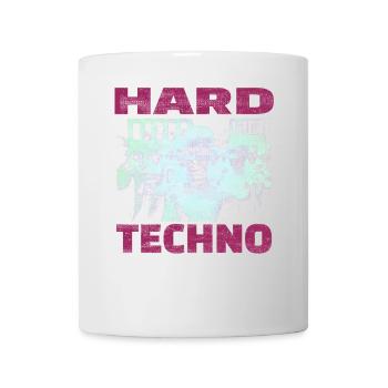 Techno House Party EDM Festival Goa Electro Rave - Tasse - Weiß - Vorne