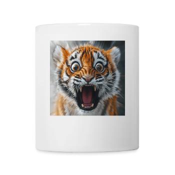 Tiger - Tasse - Weiß - Vorne